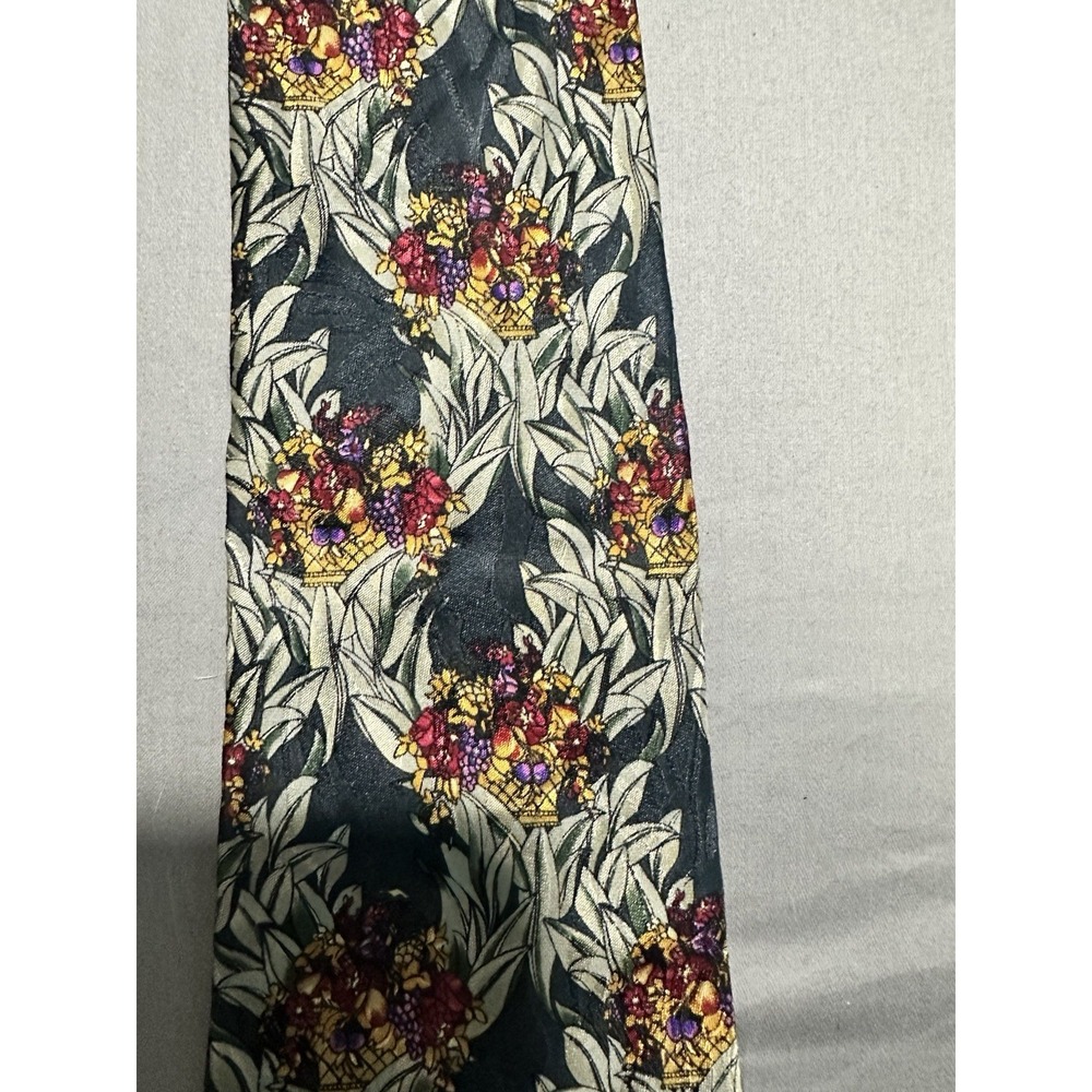 VTG Christian Dior Floral Necktie